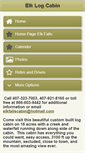 Mobile Screenshot of elkfallscabin.com